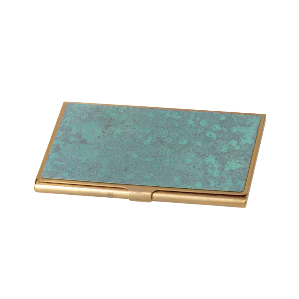 CORROSION BRASS CARD CASE HANMON ROKUSHOU - Cardcase