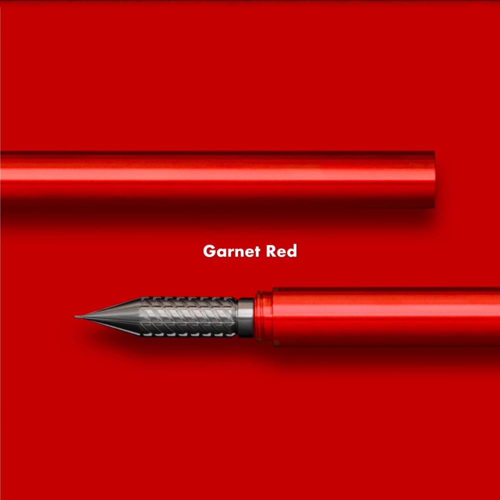DRILLOG classical material L Garnet Red - Dips Pen Holder