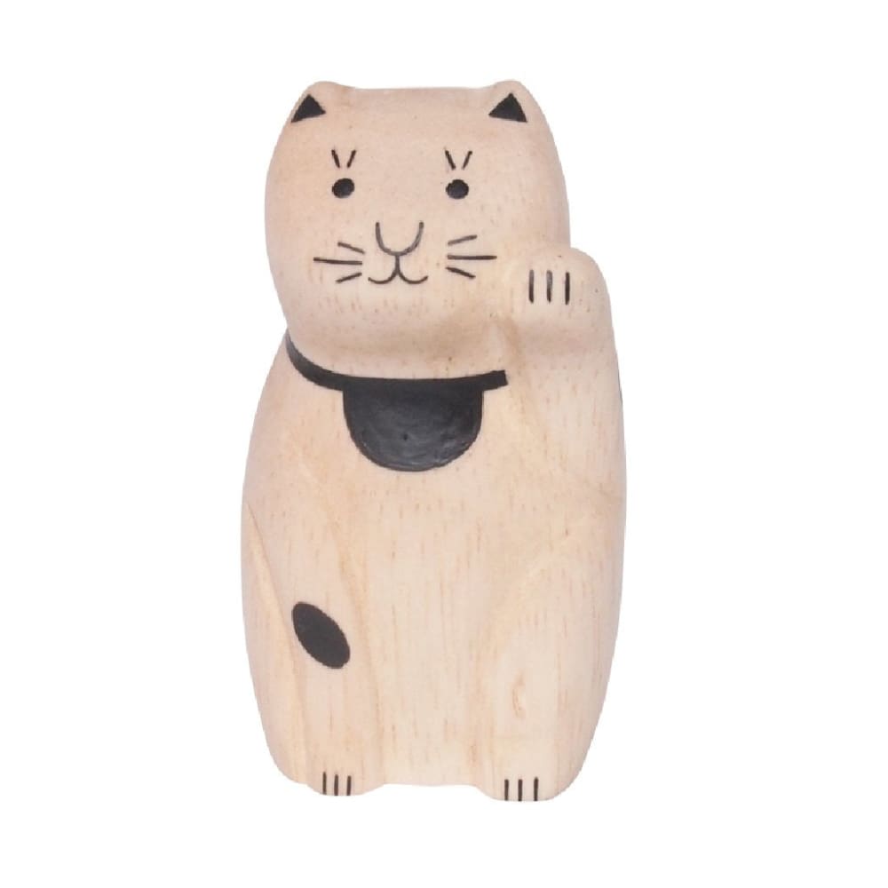 Engimon Lucky Cat - Wooden Animal