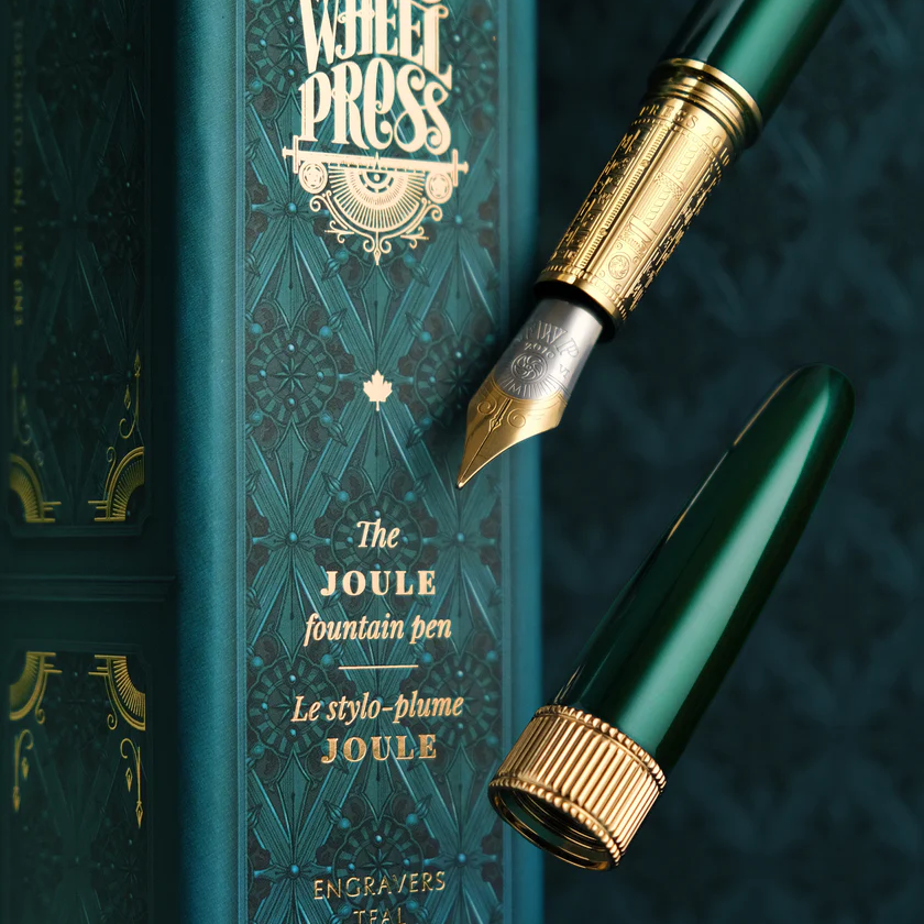 Joule Fountain Pen - Engraver's Teal - Fine