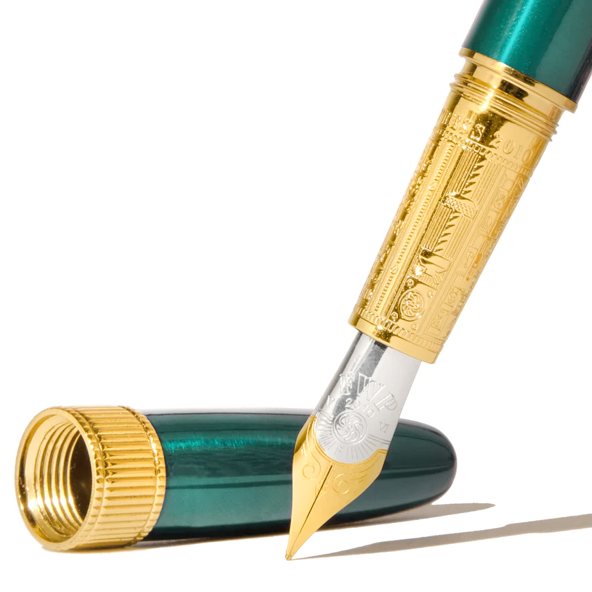Penna stilografica Joule - Verde acqua dell'incisore - Media