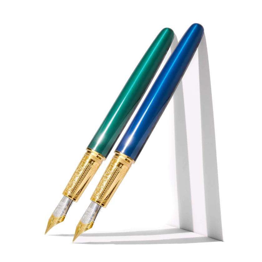 Penna stilografica Joule - Verde acqua dell'incisore - Fine