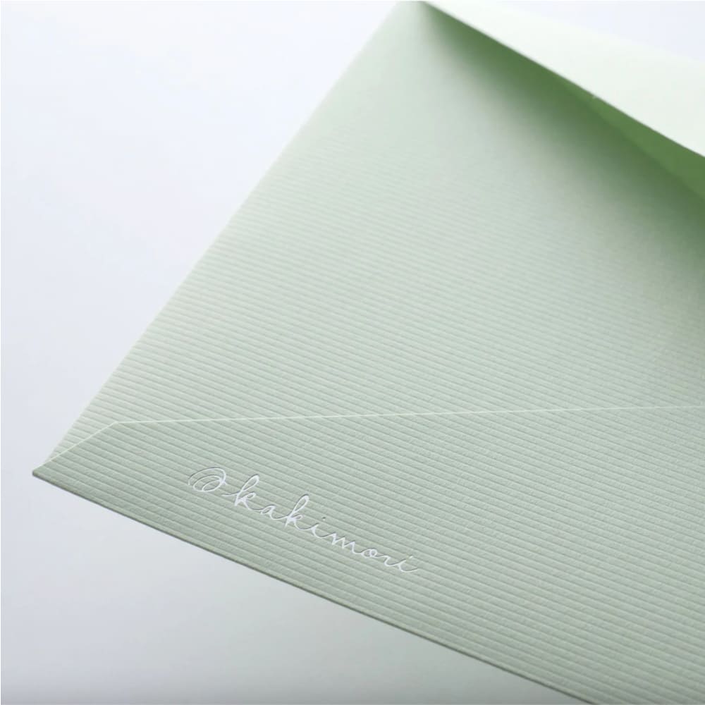 Envelope 5 pcs Pale green - Letter and Envelope