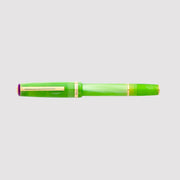 JR Pocket Pen - Paradise - Key Lime Gold Trim - Custom Gena Journaler Nib