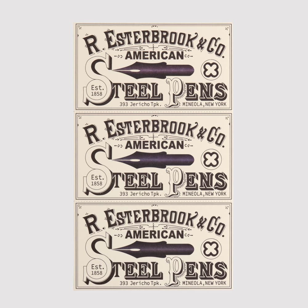 Esterbrook Blotter Paper - 5 pages. 3 large. 6 small -