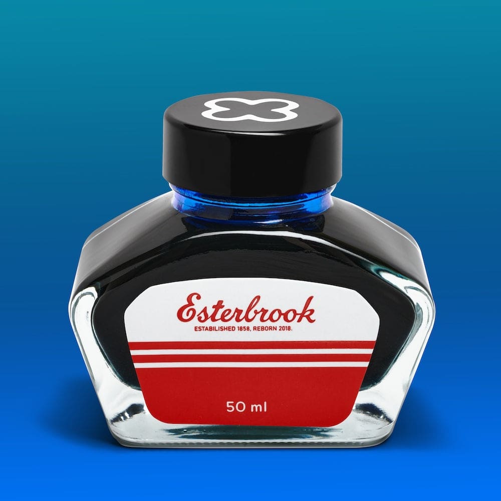 Esterbrook Ink - Shimmer Aqua - 50ml - Fountain Pen
