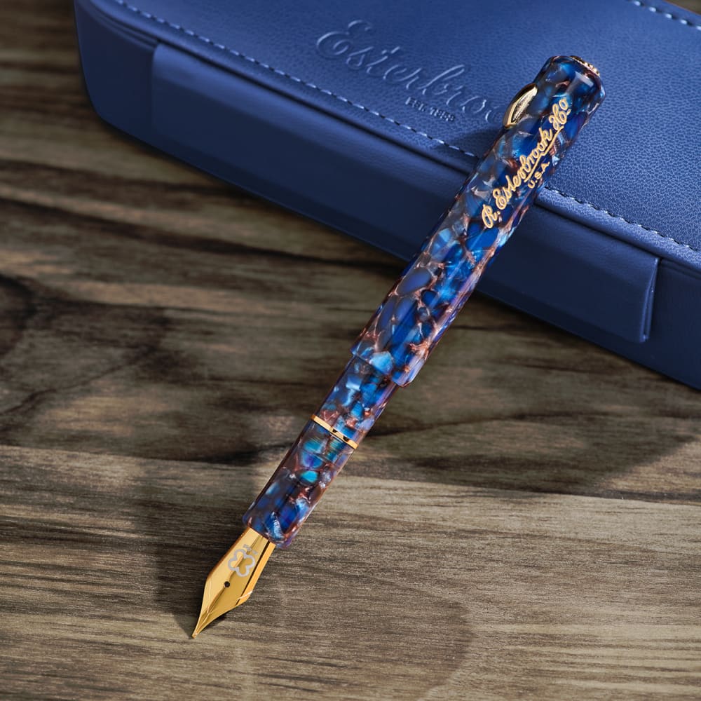 Esterbrook Niblet Nouveau Bleu / GT FP - EF - Fountain Pen
