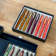 Esterbrook Black display with pen tray (12 pens) and drawers