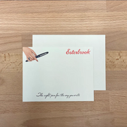Esterbrook Stationary - Card-HAND