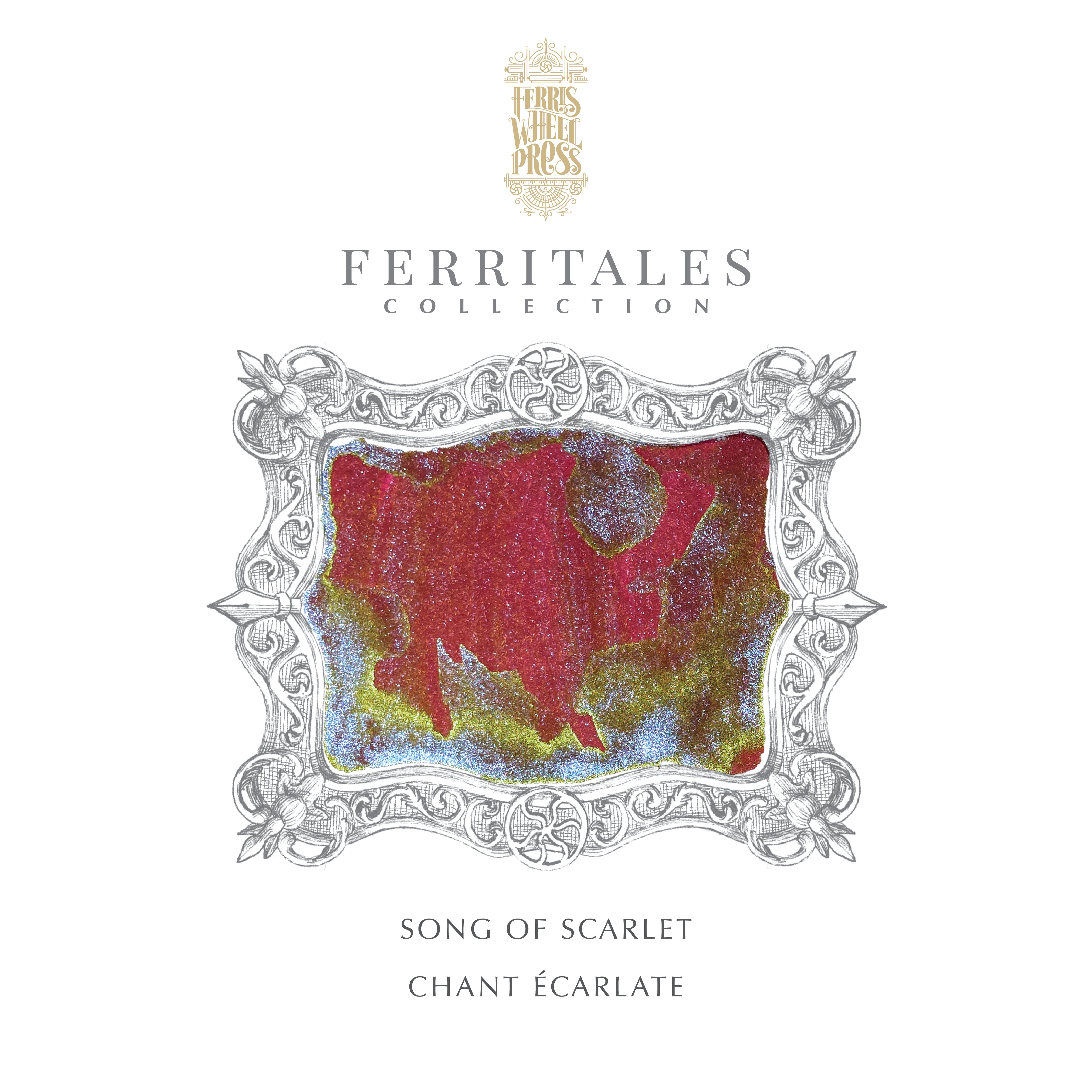 Ferritales 20 ml Füllfederhaltertinte – Song of Scarlet