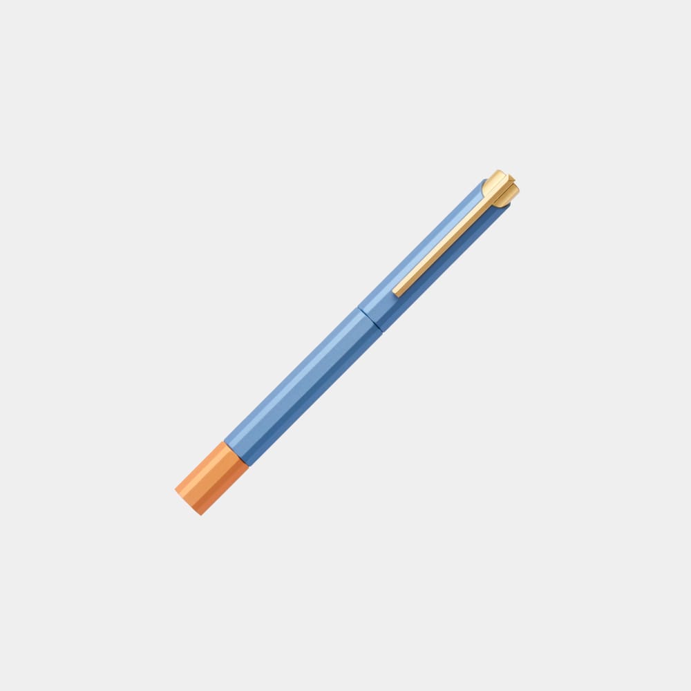 Glamour Evolve- Bihex Rollerball Pen (Blue Gin) - Pen Roller