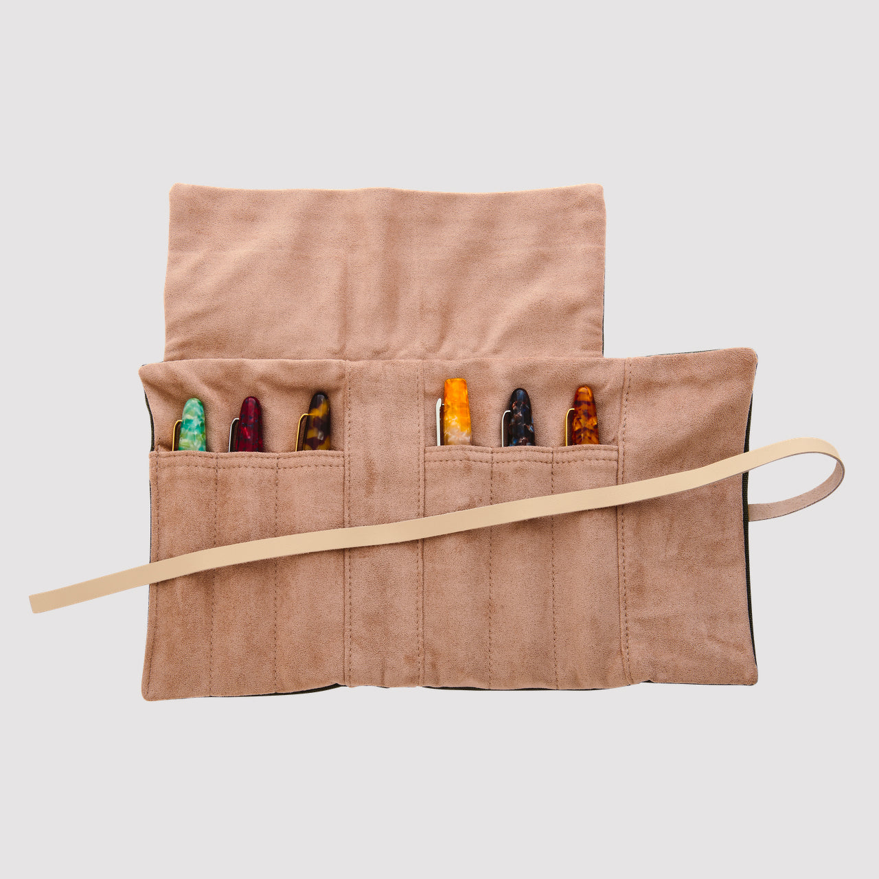 Esterbrook Pen Cups and Rolls - Pen Roll Army Green