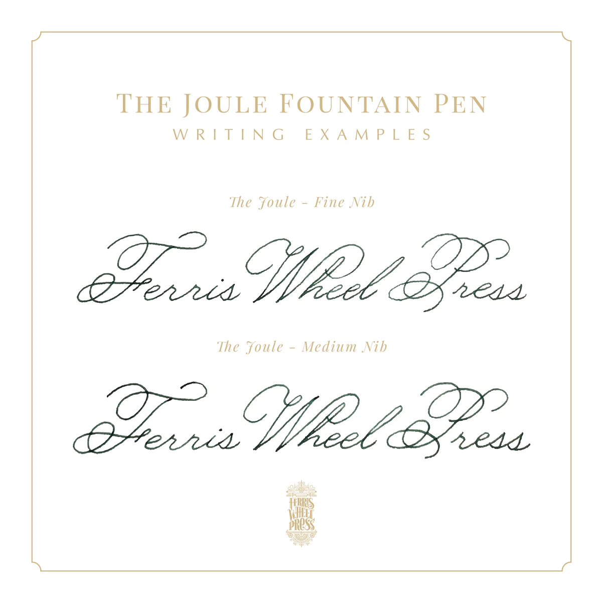 Joule Fountain Pen - Chantilly Lancewood - Medium