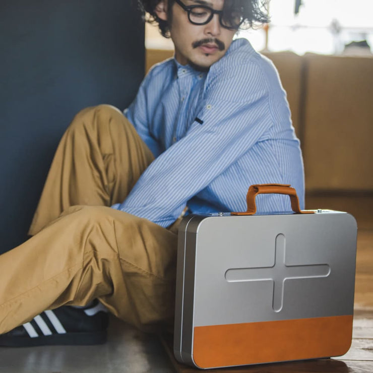 KONSTELLA K-003 SILVER - Briefcase