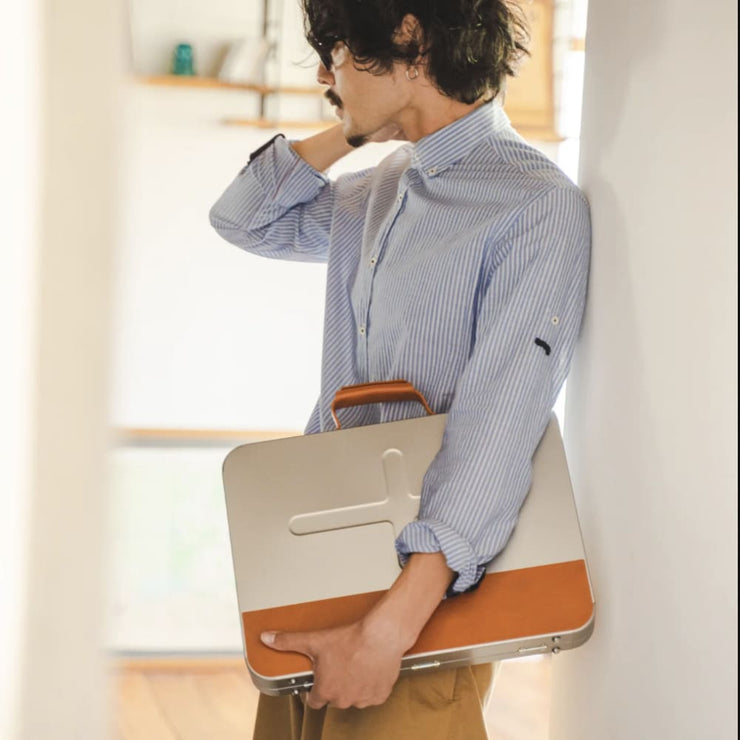 KONSTELLA K-003 SILVER - Briefcase