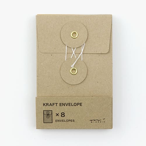 KRAFT ENVELOPE <S> Vertical with String Brown - The Outsiders 