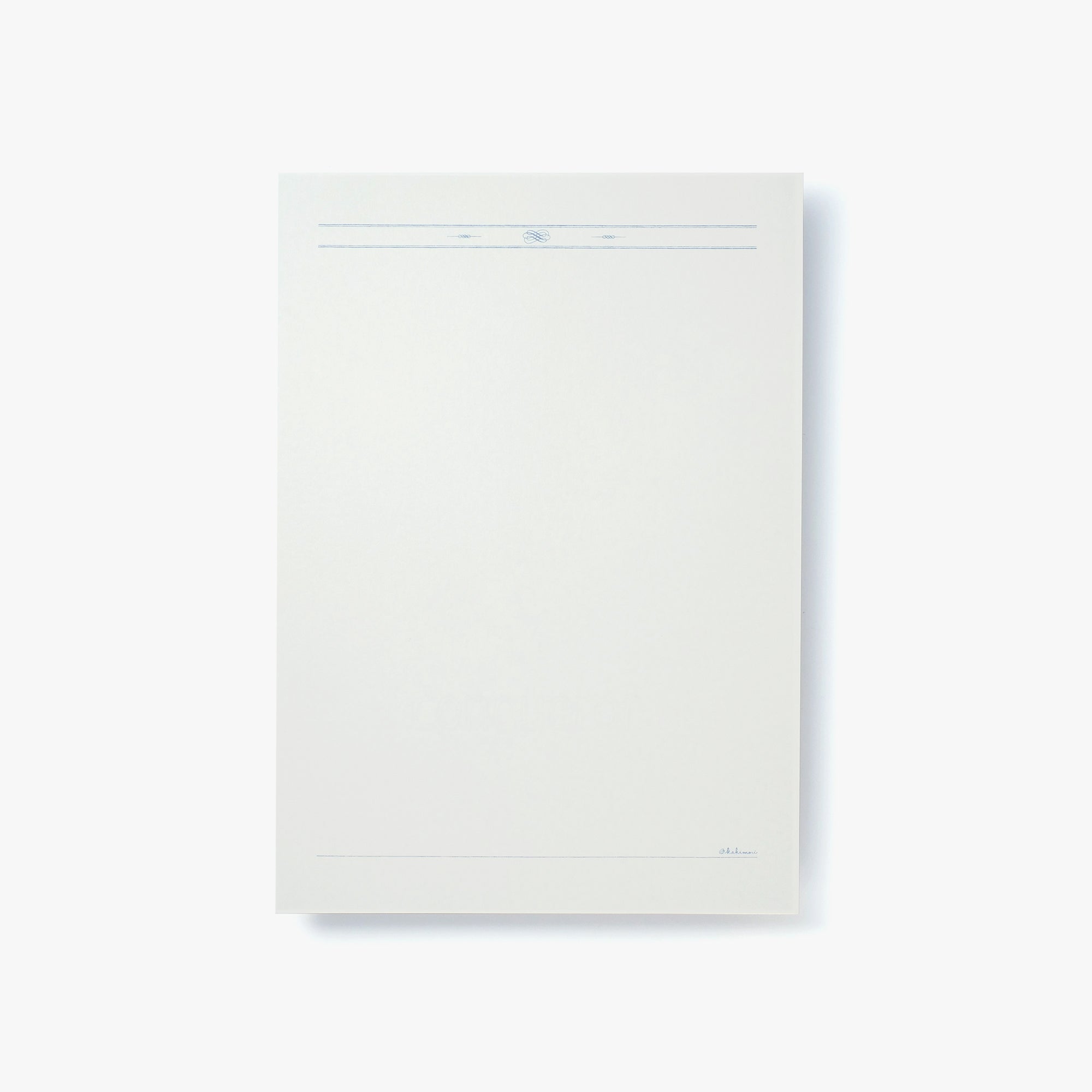 Letter paper Plain Shinkyokushi paper