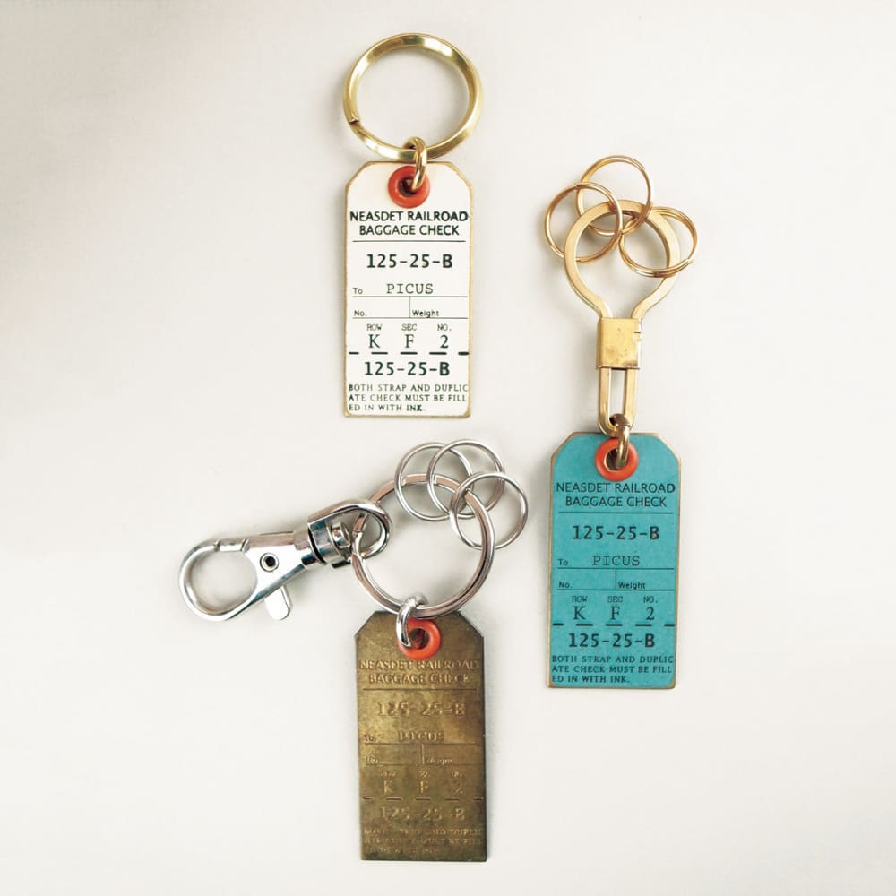 LUGGAGE TAG KEY-HOLDER SOLID - Key Tag