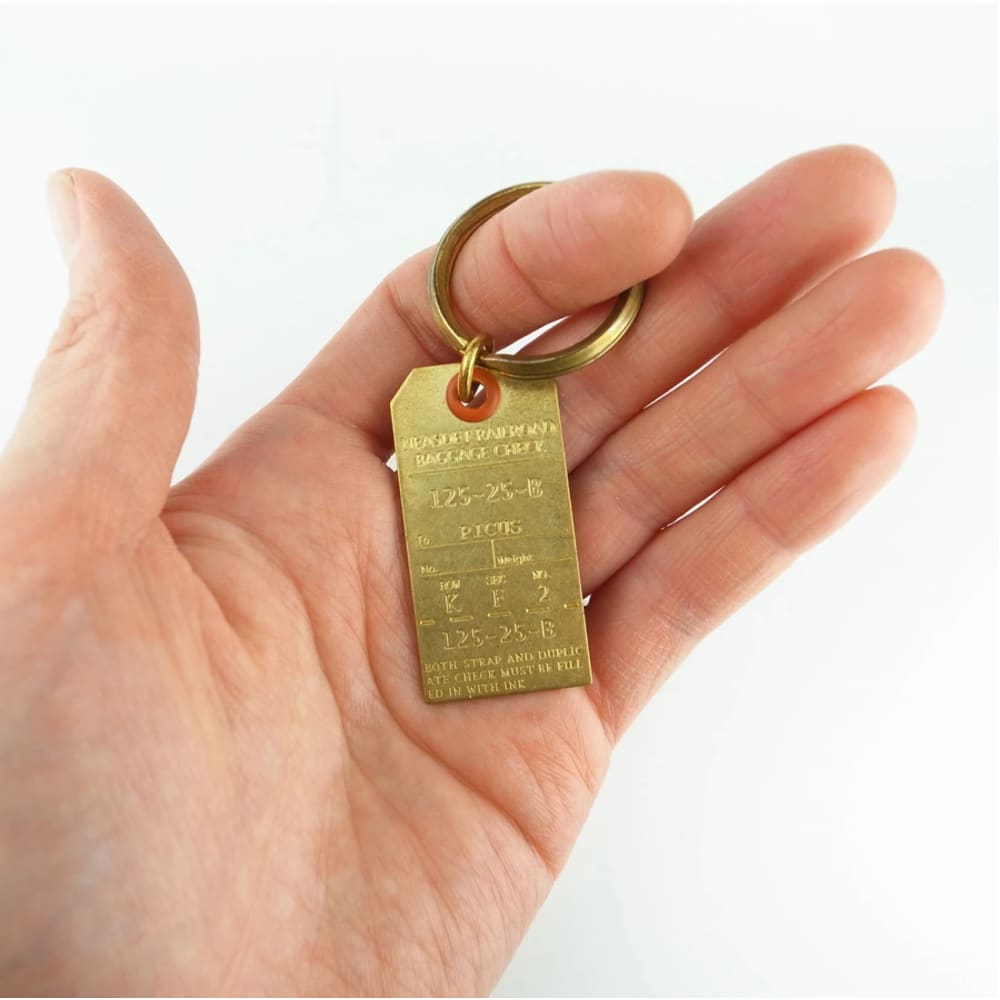 LUGGAGE TAG KEY-HOLDER SOLID - Key Tag