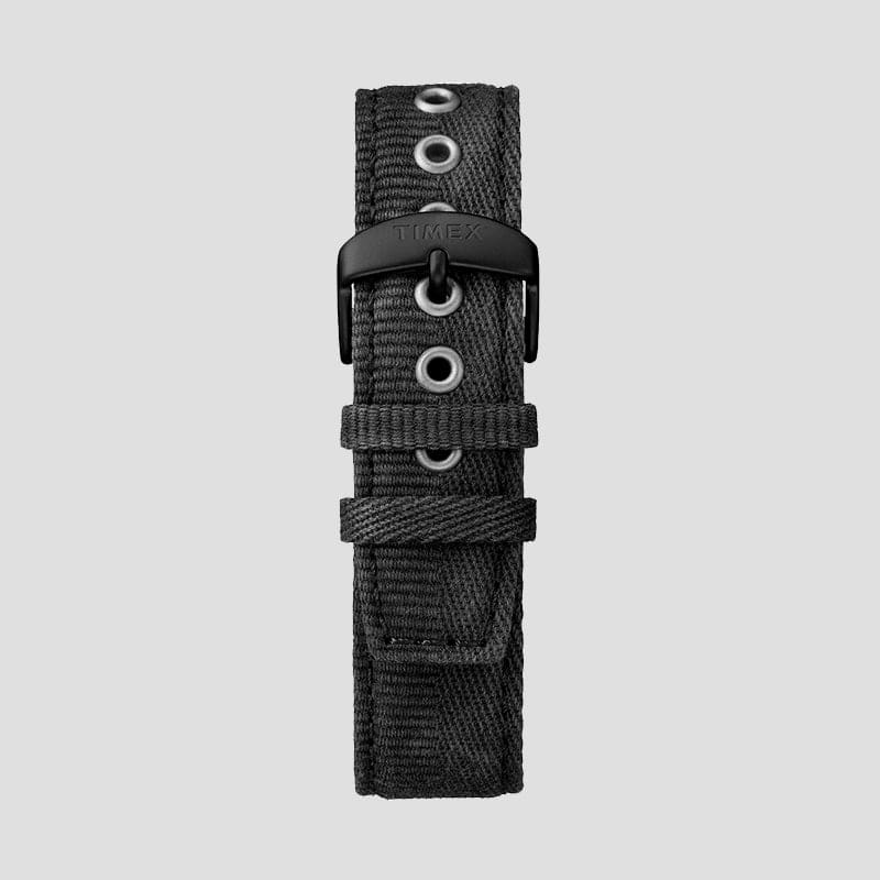 Montre MK1 Acier 40 mm Bracelet Tissu Noir