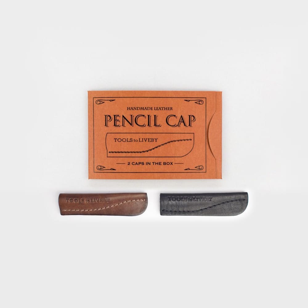 pen cap / 5cm length / brown x 1+ black x 1 - Pencil