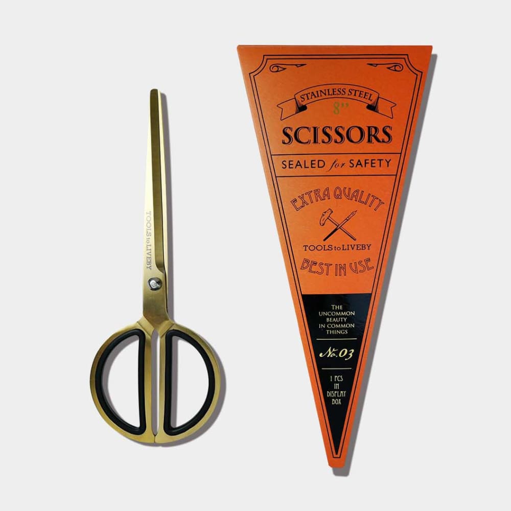 scissors 8 / gold - Scissors