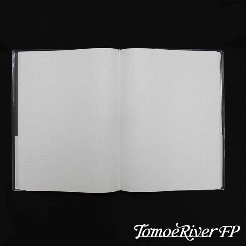 Tomoeriver Notebook hardcover 5mm Dot Grid / A5 / White / 52