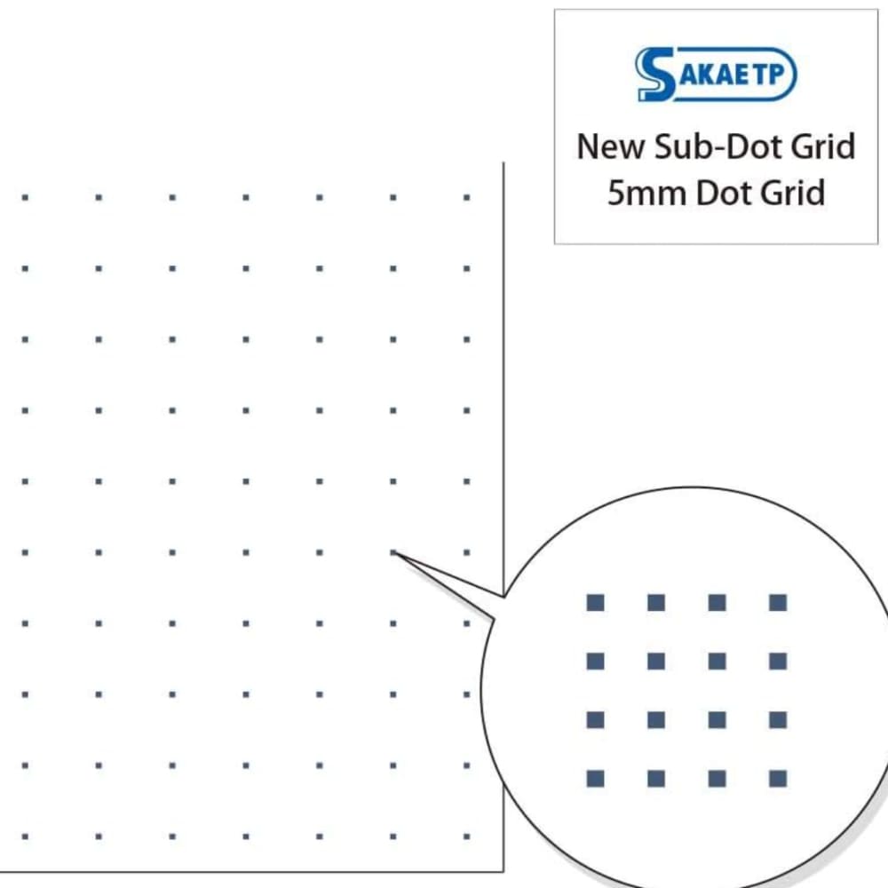 Tomoeriver Notebook hardcover 5mm Dot Grid / A5 / White / 52
