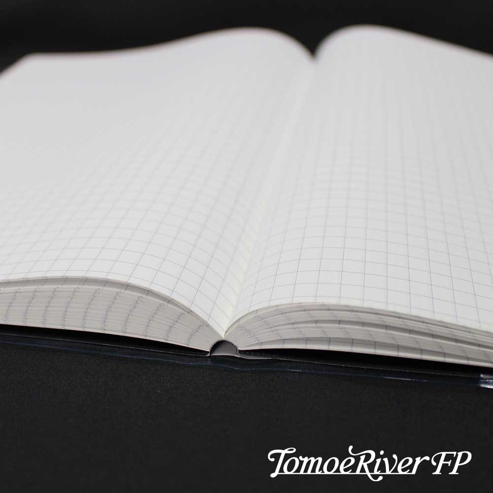 Tomoeriver Notebook hardcover 5mm Grid / A5 / White / 52