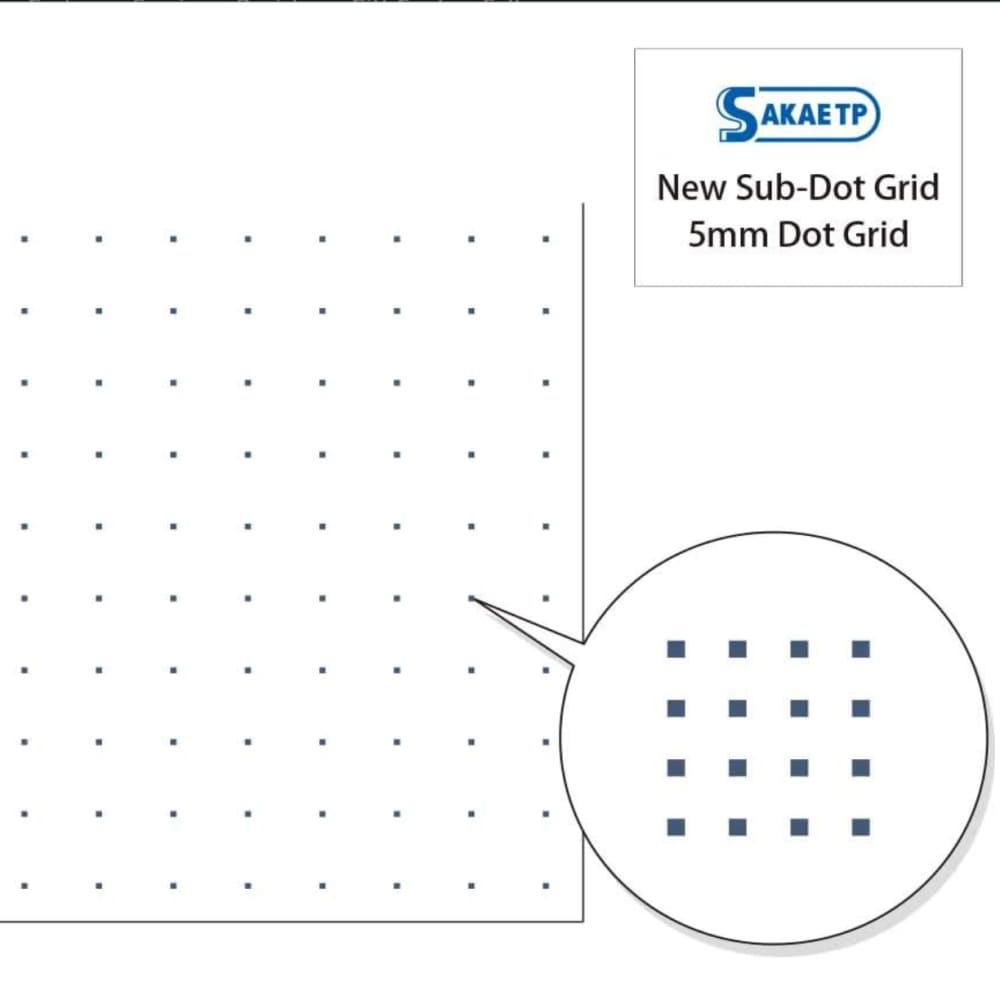 Tomoeriver Notebook softcover 5mm Dot Grid / A5 / White / 52