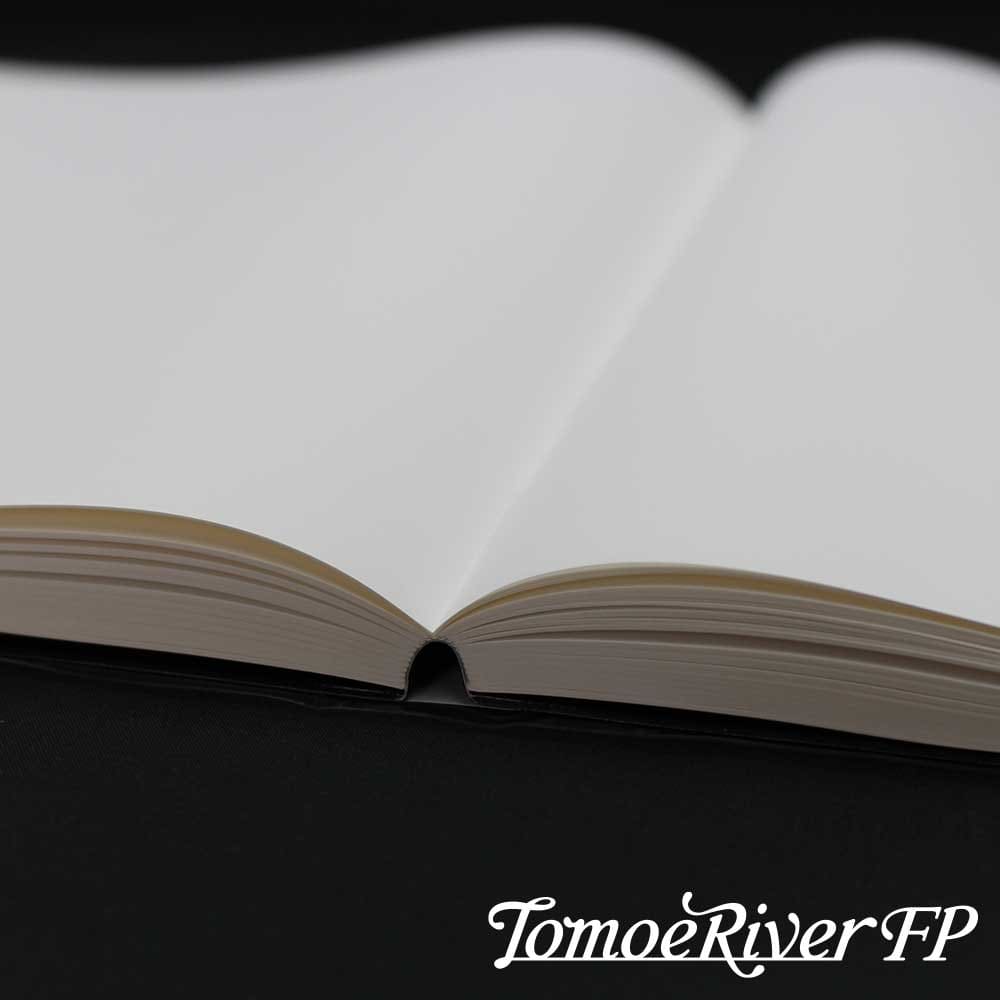 Tomoeriver Notebook softcover Plain / A5 / White / 52 g/m2 -