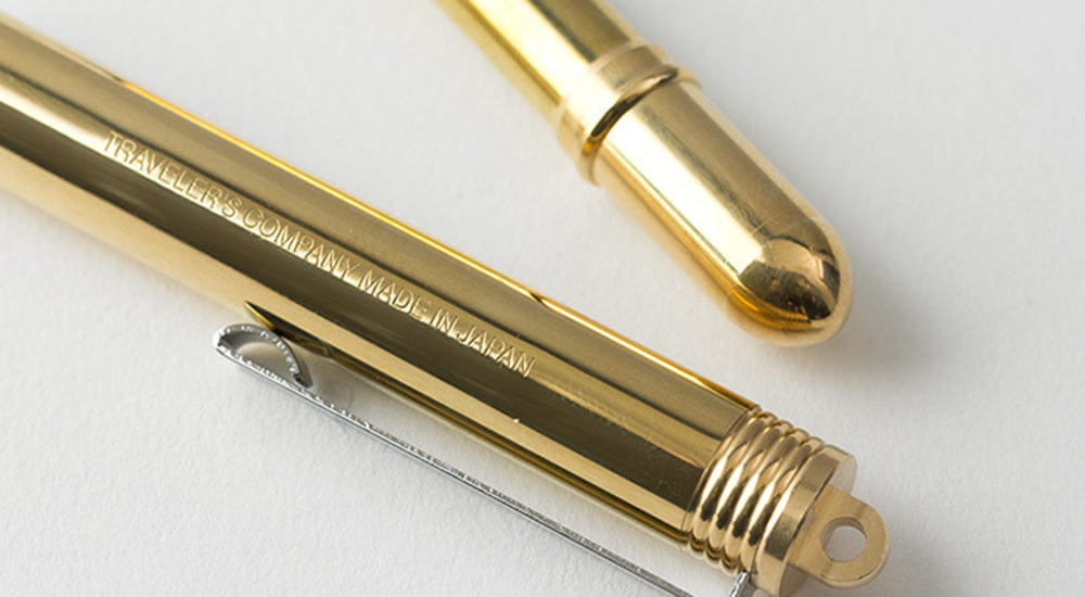 penna in ottone