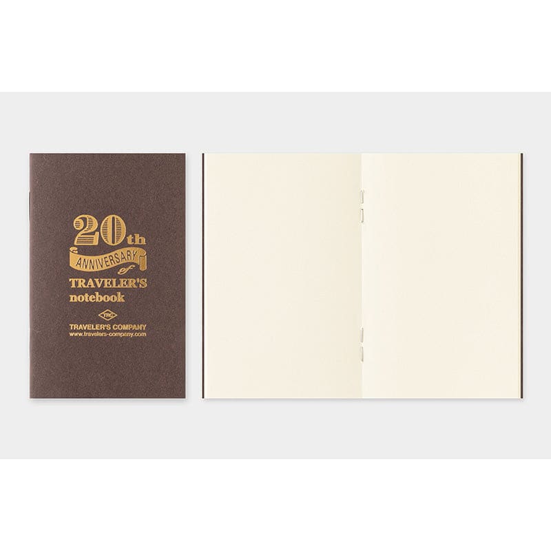 TRAVELER'S notebook 20th Anniversary Card Size Set Black | THE
