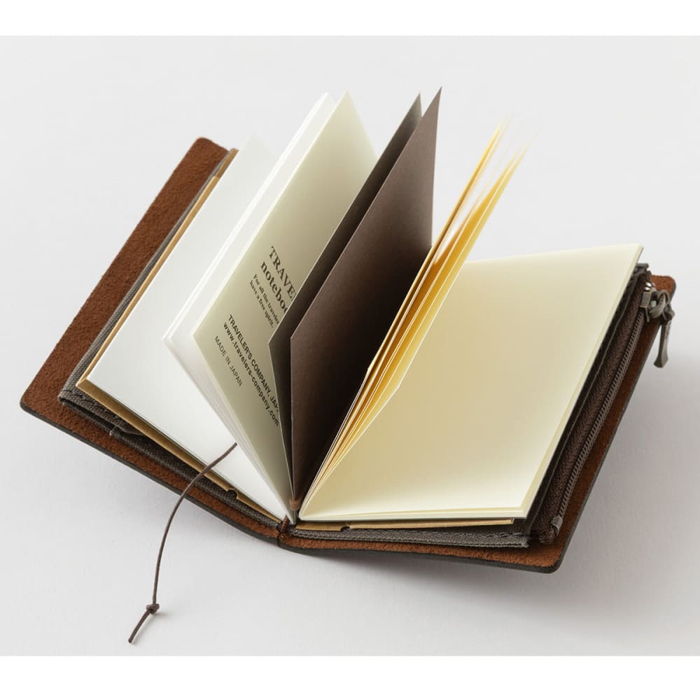TRAVELER'S notebook 20th Anniversary Card Size Set Brown | THE