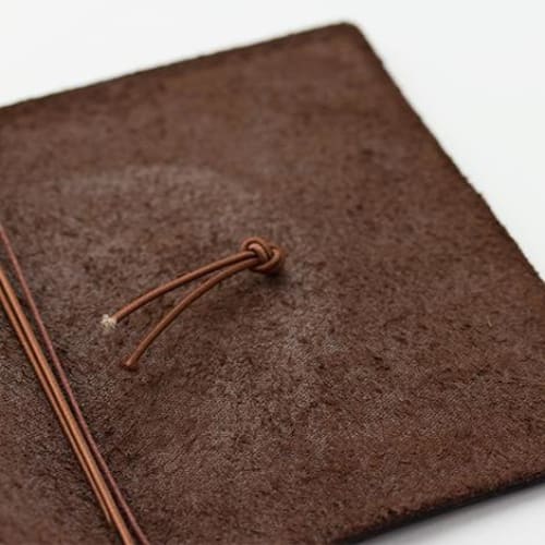 TRAVELER’S notebook cover Brown in Leather - Passport Size -