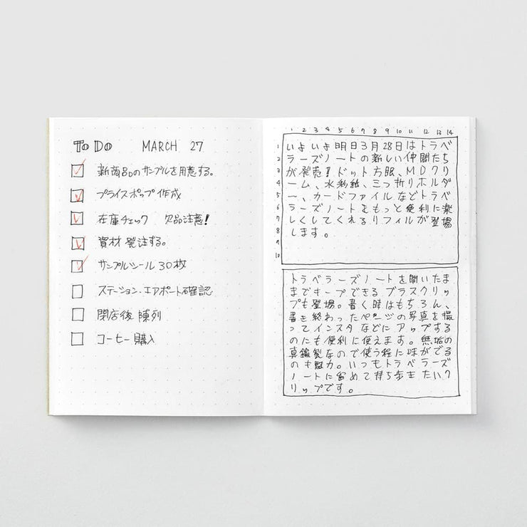 TRAVELER’S notebook Passport Size Refill Dot Grid - Paper