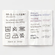 TRAVELER’S notebook Passport Size Refill Washable Paper -