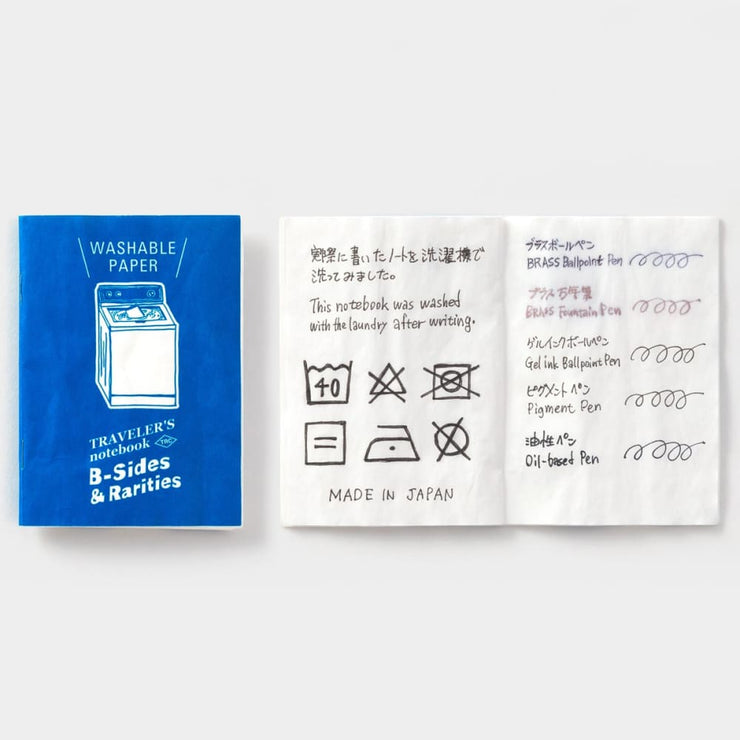 TRAVELER’S notebook Passport Size Refill Washable Paper -