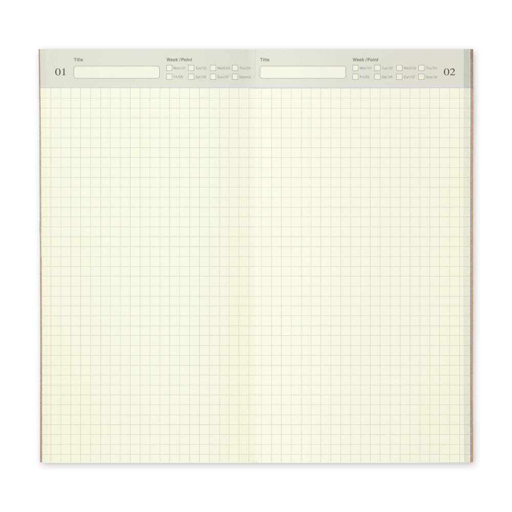 TRAVELER’S notebook Refill Free diary 005 - Paper Refill