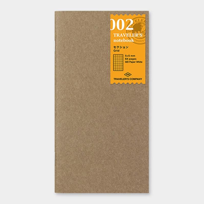 TRAVELER’S notebook Refill Grid notebook 002 - Paper Refill