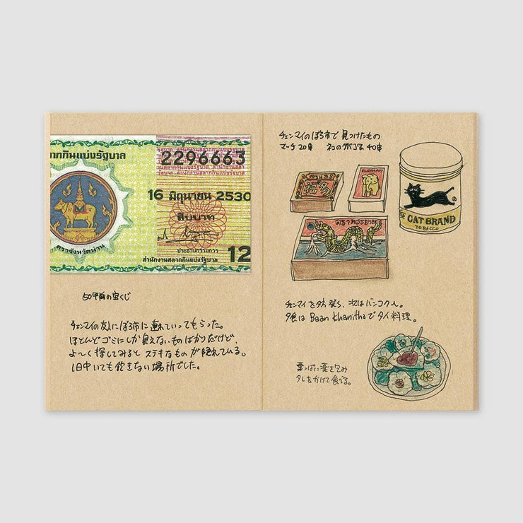 TRAVELER’S notebook Refill Kraft Paper Notebook 009 - Paper