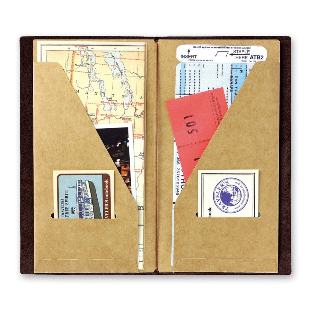 TRAVELER'S notebook Refill Kraft Paper Folder 020 - The Outsiders 