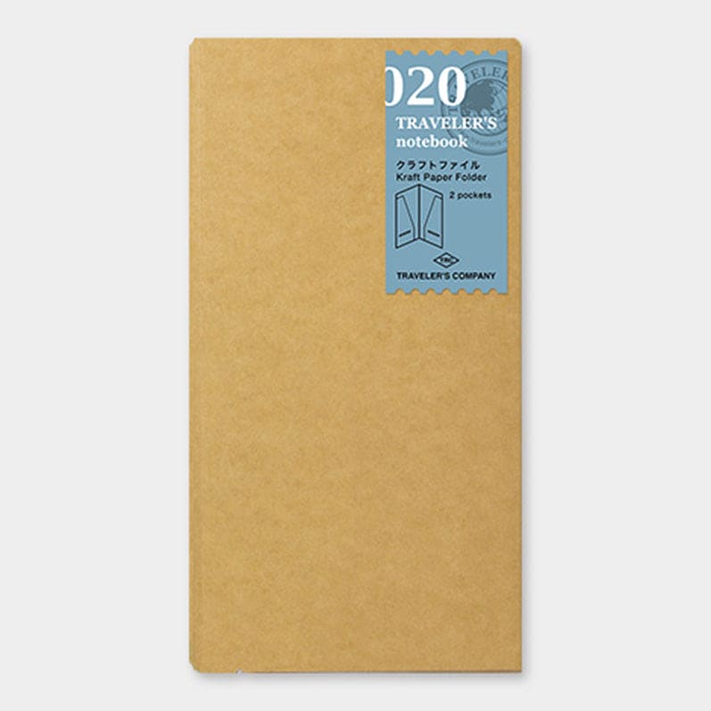 TRAVELER'S notebook Refill Kraft Paper Folder 020 - The Outsiders 