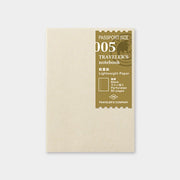 TRAVELER'S notebook Refill <Passport Size> Light Paper 005 - The Outsiders 