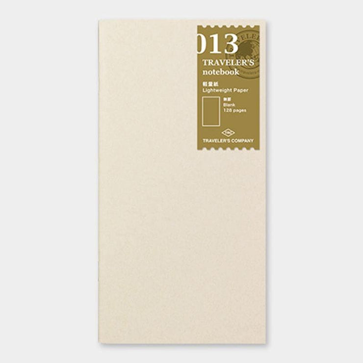 TRAVELER’S notebook Refill Light paper notebook 013 - Paper