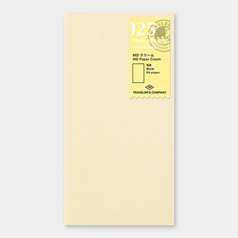 TRAVELER’S notebook Refill MD Paper Cream - Paper Refill