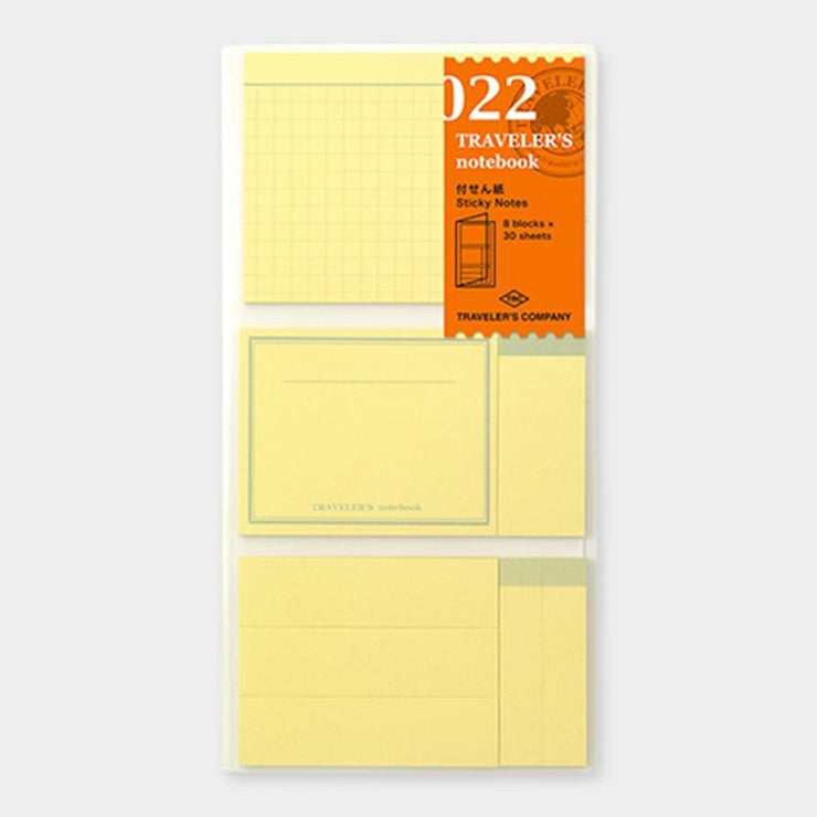 TRAVELER’S notebook Refill Sticky Memo Pad 022 - Memo Pad
