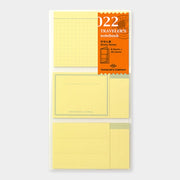 TRAVELER'S notebook Refill Sticky Memo Pad 022 - The Outsiders 