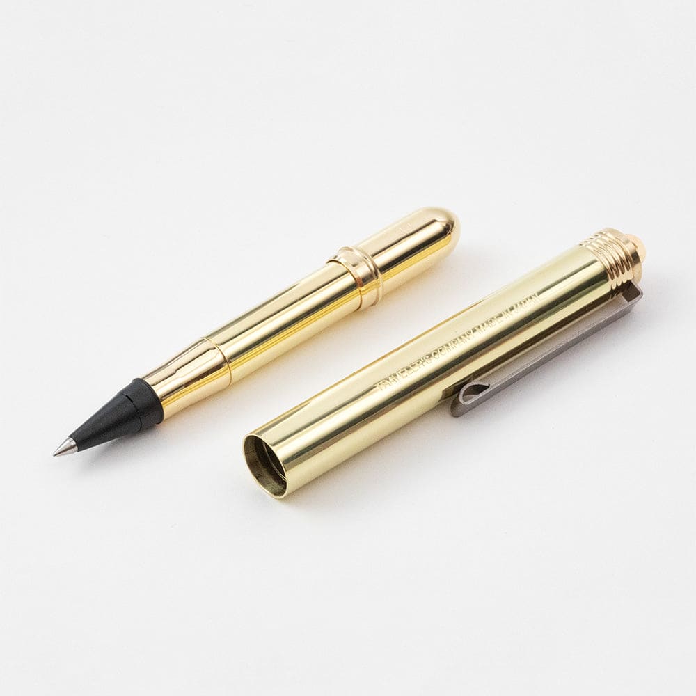 TRC BRASS Rollerball pen Solid Brass - The Outsiders 