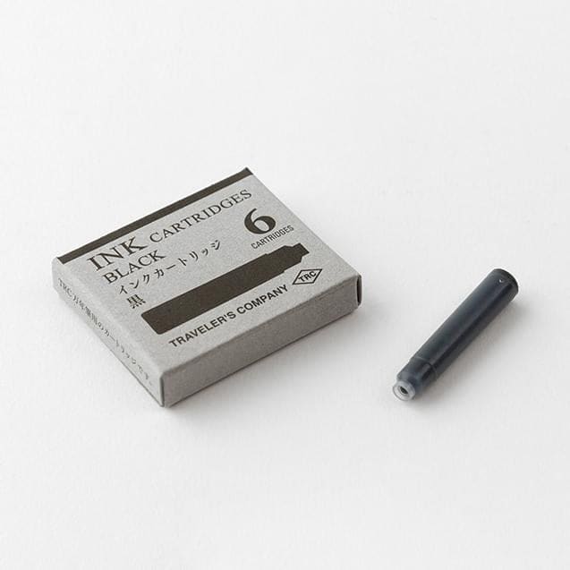 TRC Cartridge for BRASS Fountain Pen Black - Ink